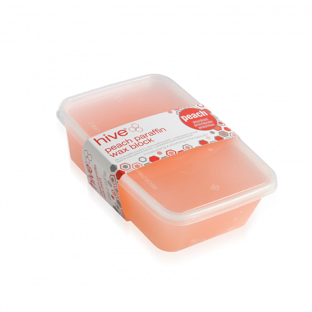 Hive Peach Low Melt Paraffin Wax Block 450g