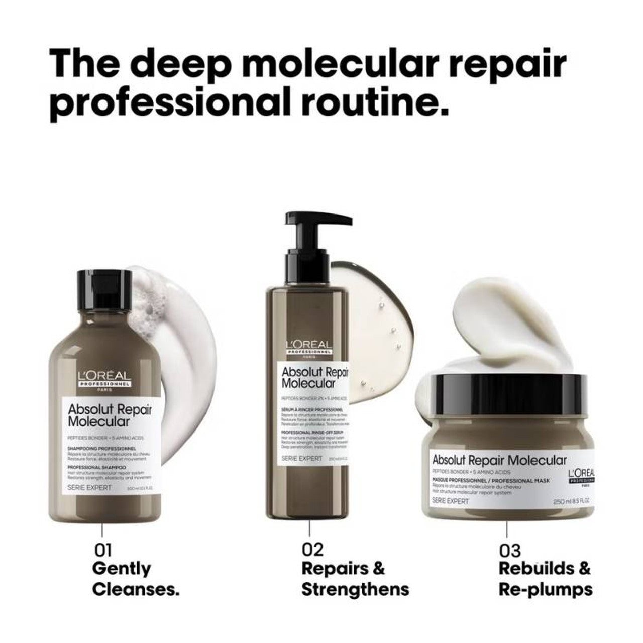 L'Oreal Professionnel Absolut Repair Molecular Rinse-Off Mask 500ml