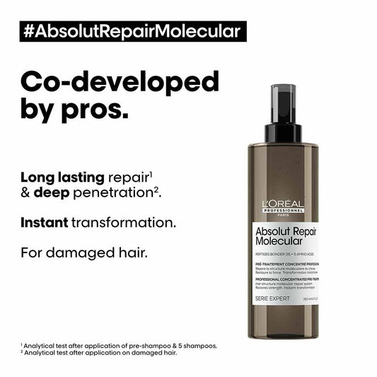 L'Oreal Absolut Repair Molecular Concentrated Pre-Treatment 190ml