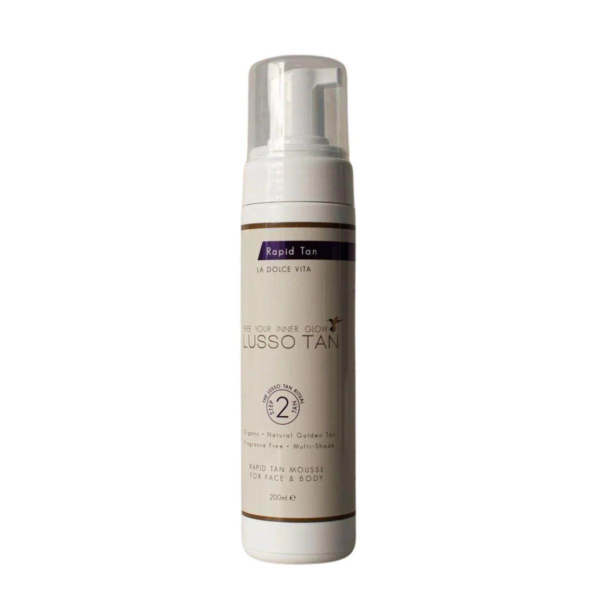 Lusso Rapid Tan Mousse 200ml