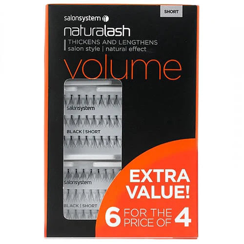 Salon System Naturalash Volume Individual Lashes Extra Value Pack