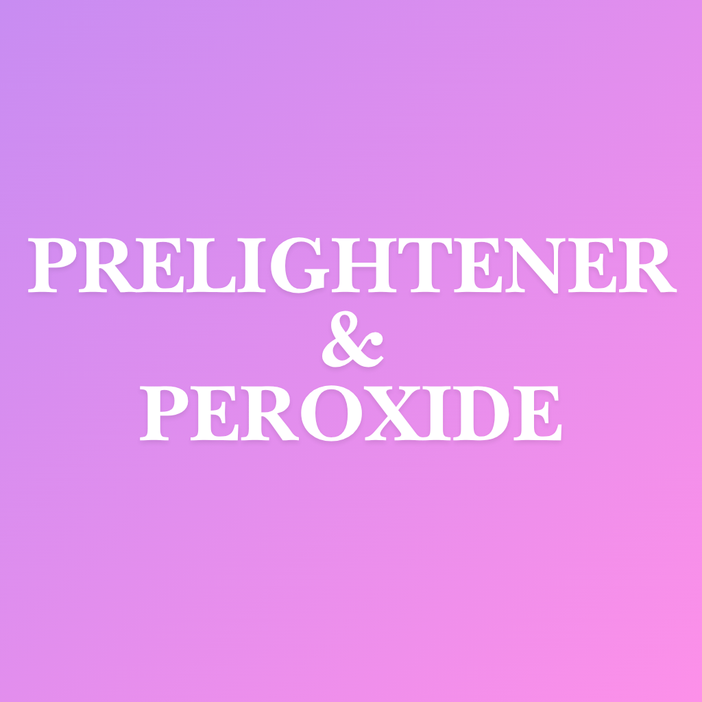 Prelighteners & Peroxides - Trade Only