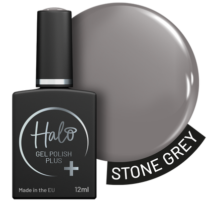 Halo Gel Polish Plus 12ml Stone Grey