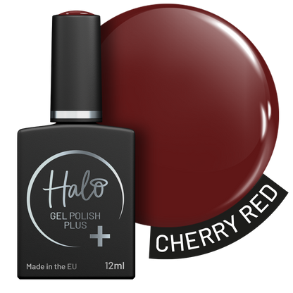Halo Gel Polish Plus 12ml Cherry Red