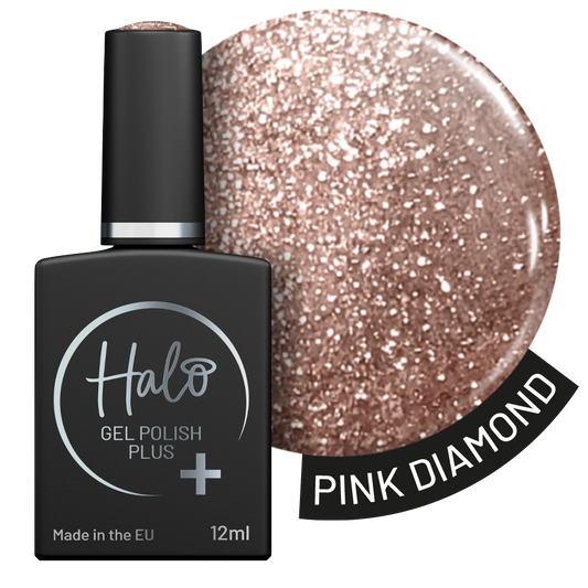 Halo Gel Polish Plus 12ml Pink Diamond