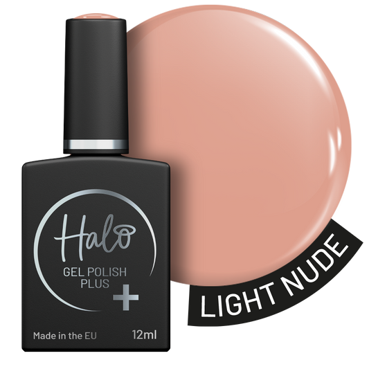 Halo Gel Polish Plus 12ml Light Nude