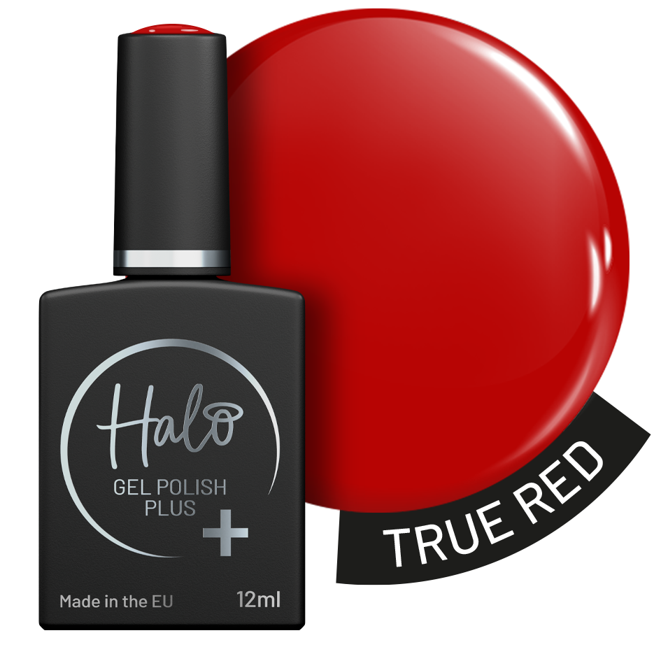 Halo Gel Polish Plus 12ml True Red