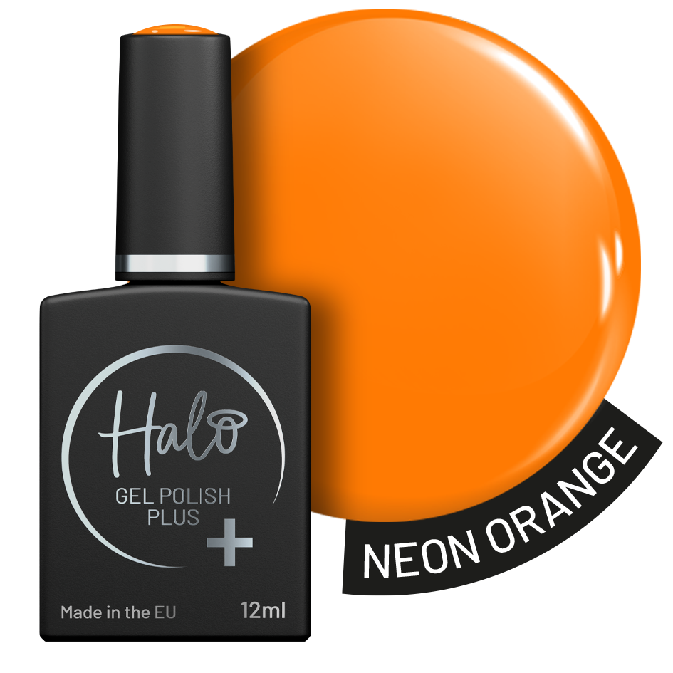 Halo Gel Polish Plus 12ml Neon Orange