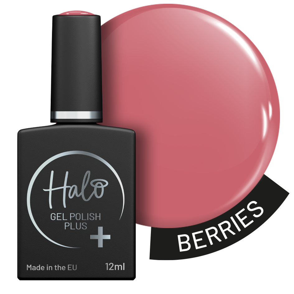 Halo Gel Polish Plus 12ml Berries