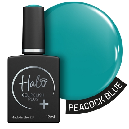 Halo Gel Polish Plus 12ml Peacock Blue