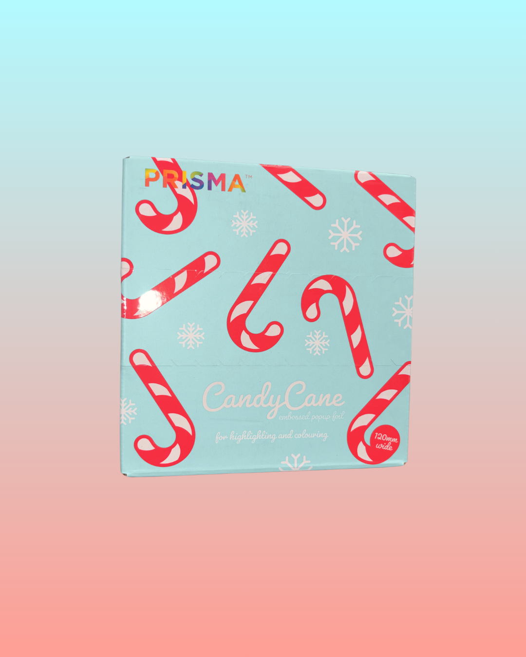 Prisma Candy Cane Pop Up Foil 120mmX273mm 500 Sheets