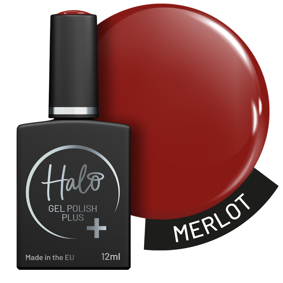 Halo Gel Polish Plus 12ml Merlot