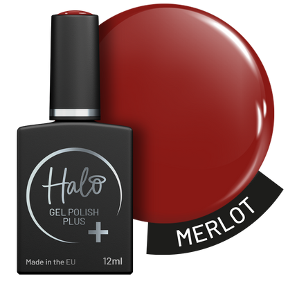Halo Gel Polish Plus 12ml Merlot
