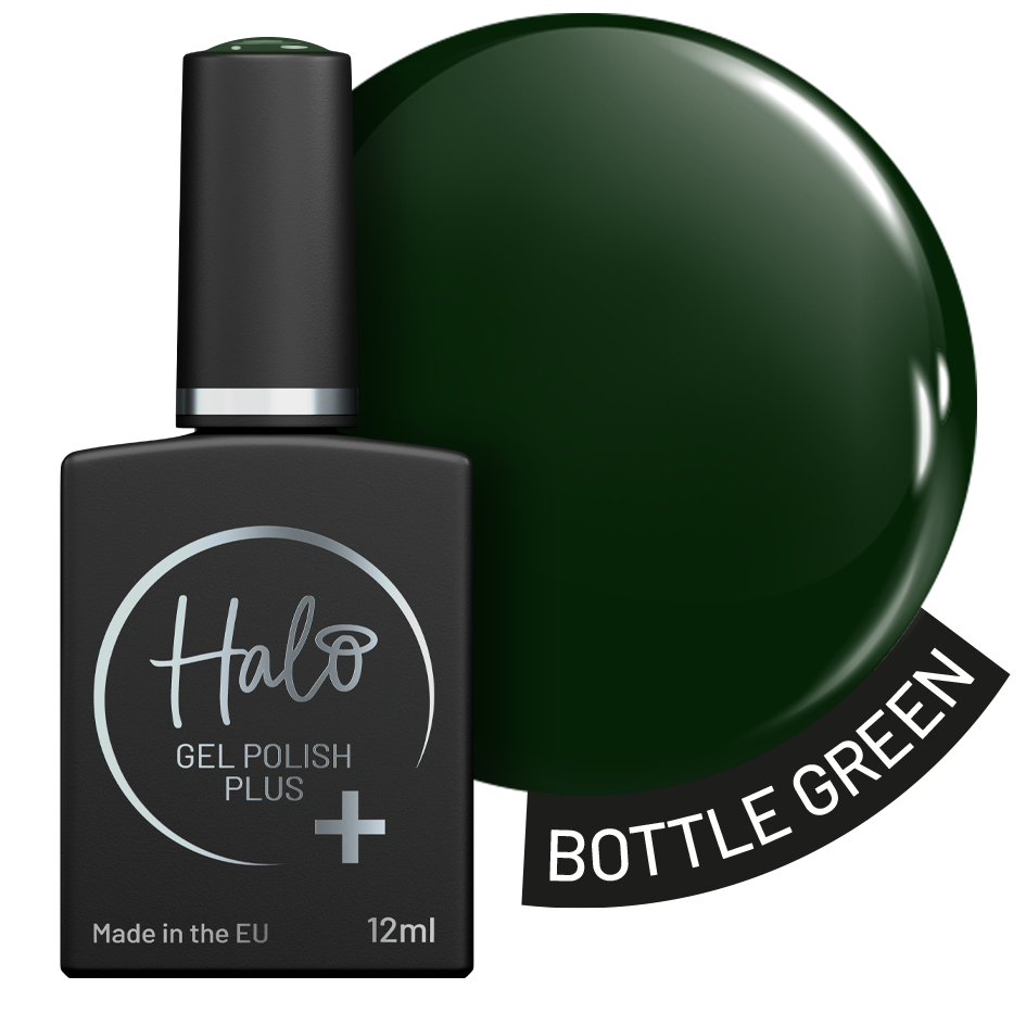 Halo Gel Polish Plus 12ml Bottle Green
