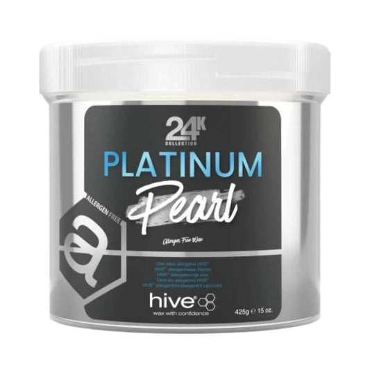 Hive 24K Platinum Pearl Warm Wax 425g