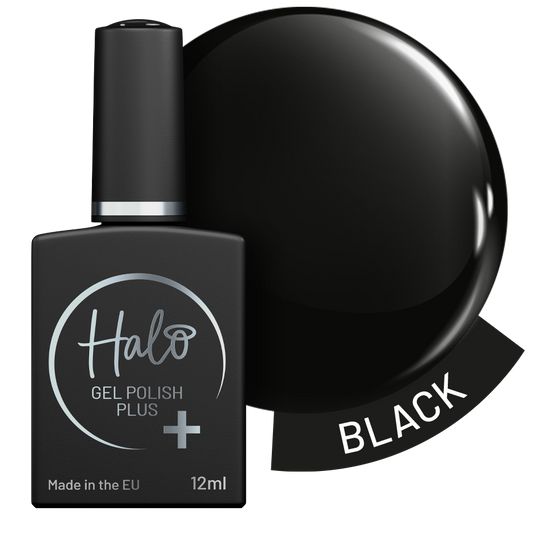 Halo Gel Polish Plus 12ml Black