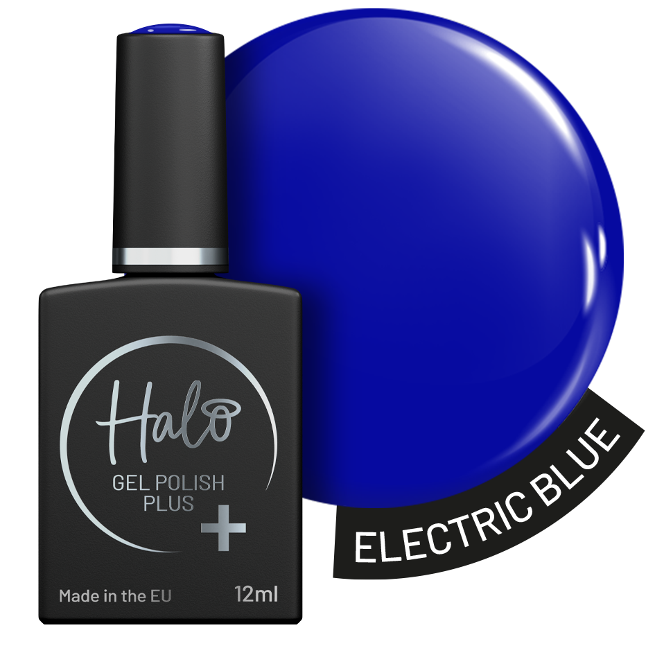 Halo Gel Polish Plus 12ml Electric Blue