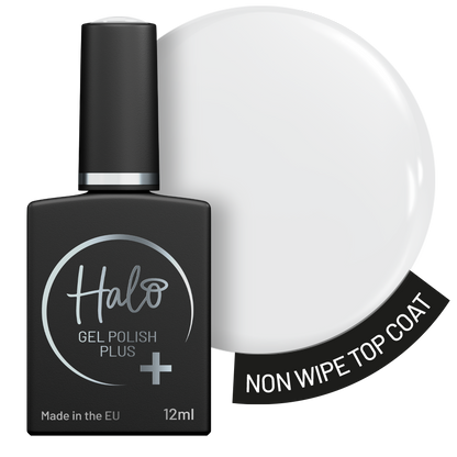 Halo Gel Polish Plus 12ml Non Wipe Top Coat
