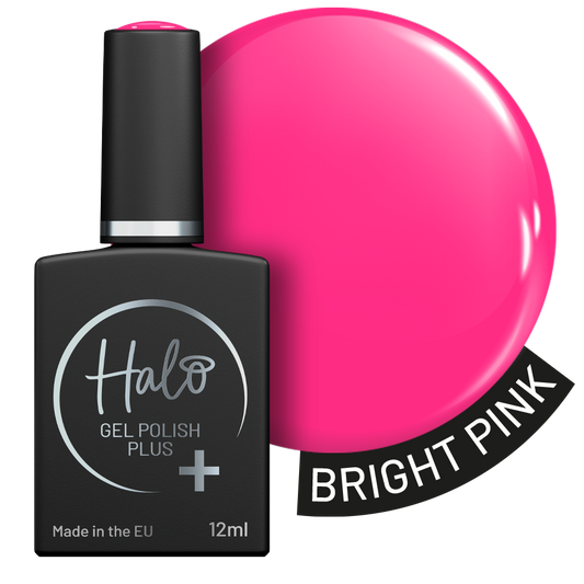 Halo Gel Polish Plus 12ml Bright Pink