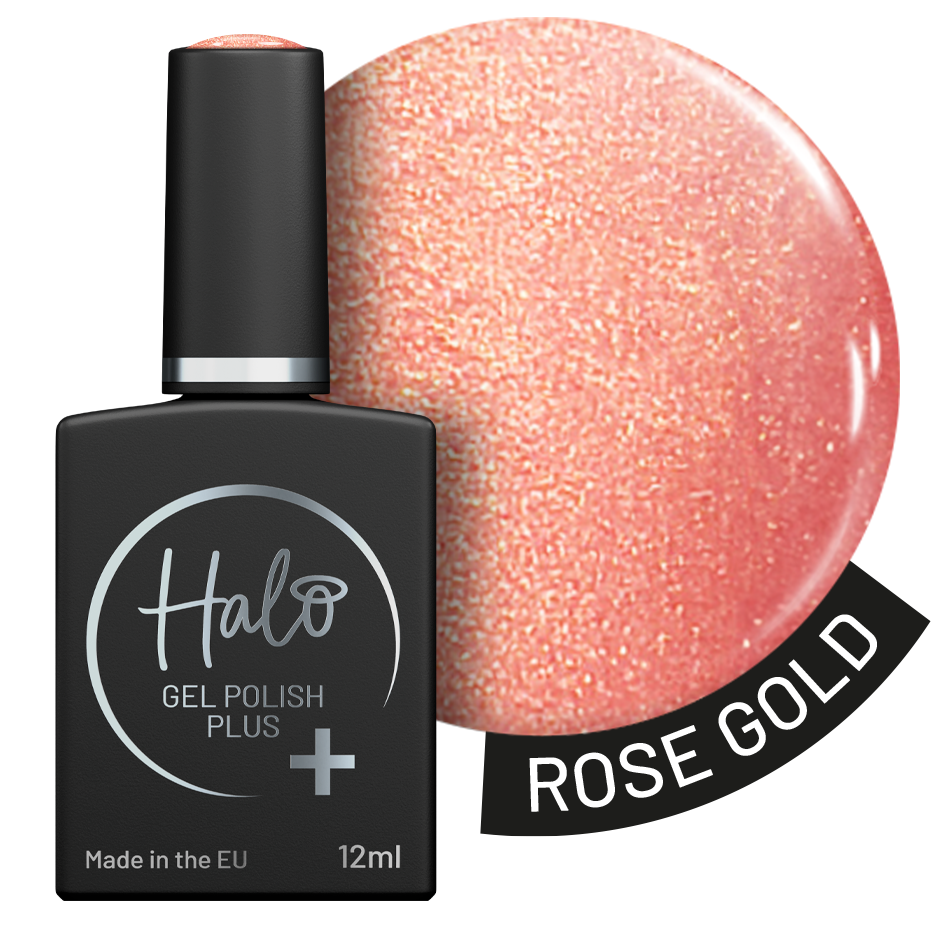 Halo Gel Polish Plus 12ml Rose Gold