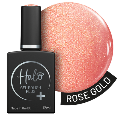 Halo Gel Polish Plus 12ml Rose Gold