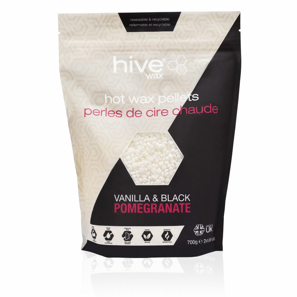 Hive Vanilla & Pomegranate Hot Film Wax Pellets 700g