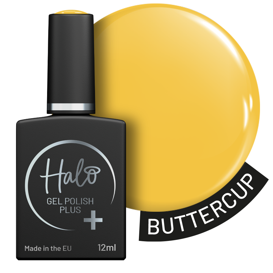 Halo Gel Polish Plus 12ml Buttercup