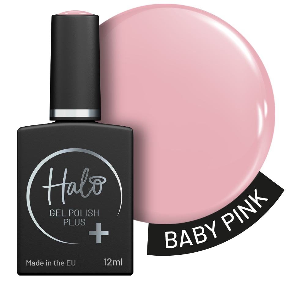 Halo Gel Polish Plus 12ml Baby Pink