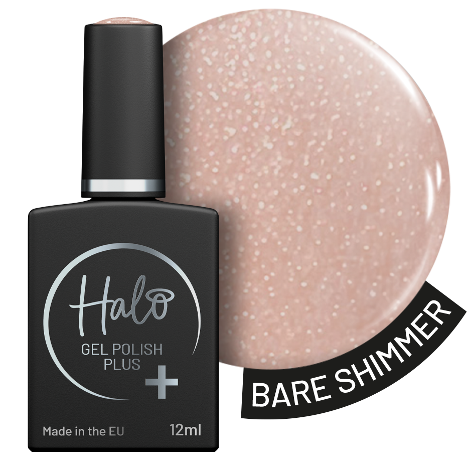 Halo Gel Polish Plus 12ml Bare Shimmer