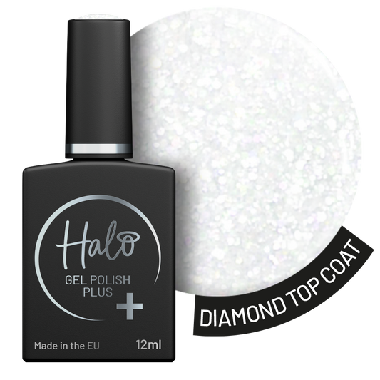 Halo Gel Polish Plus 12ml Diamond Top Coat