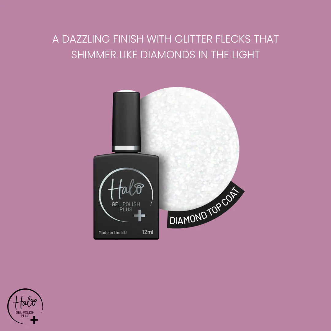 Halo Gel Polish Plus 12ml Diamond Top Coat