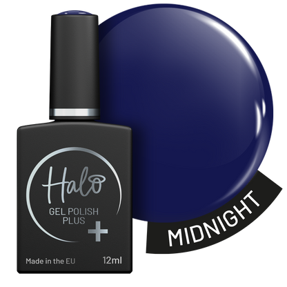 Halo Gel Polish Plus 12ml Midnight