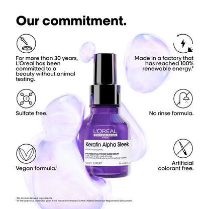 L'Oréal Professionel Keratin Alpha Sleek Serum 50ml
