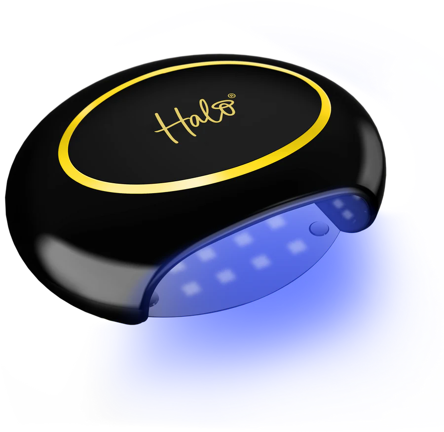 Halo LED Advanced Lamp - Black & Gold (Wireless)