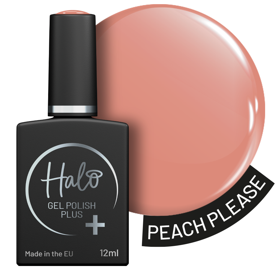 Halo Gel Polish Plus 12ml Peach Please