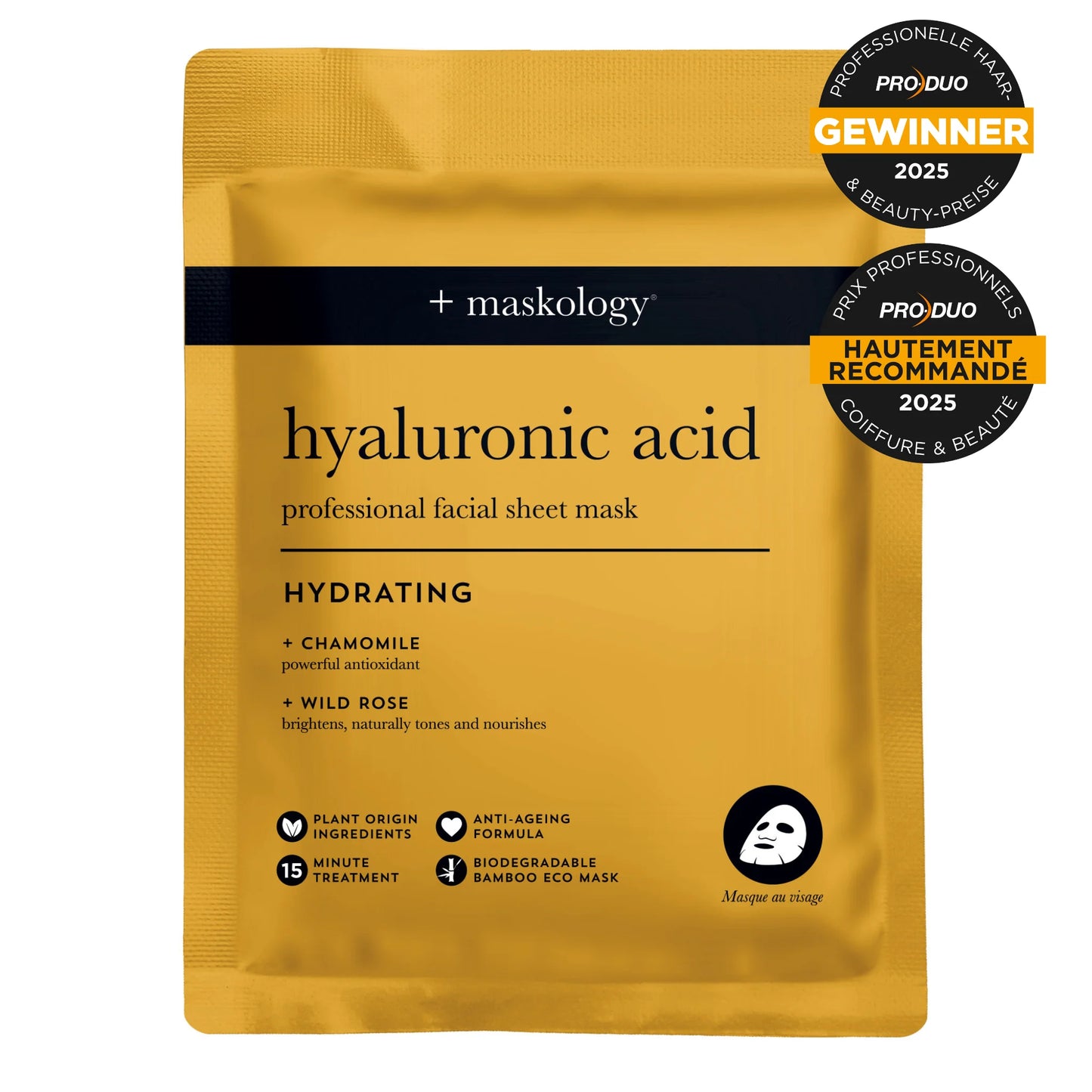 Maskology Hyaluronic Acid Professional Sheet Mask