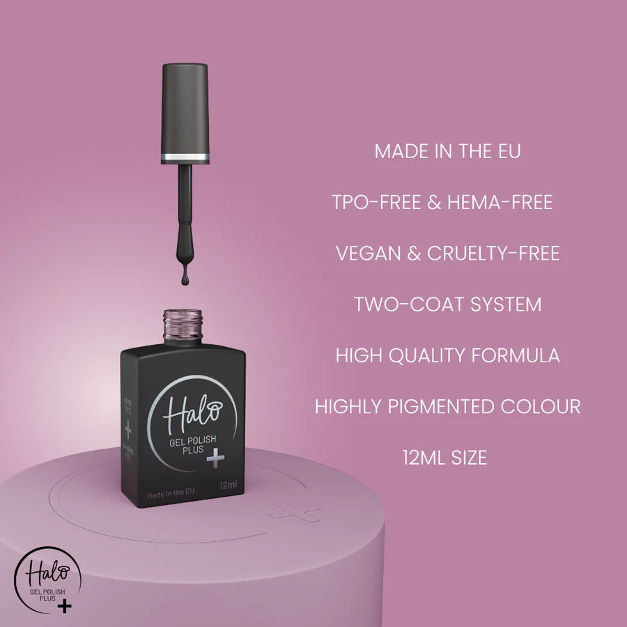 Halo Gel Polish Plus 12ml Non Wipe Top Coat