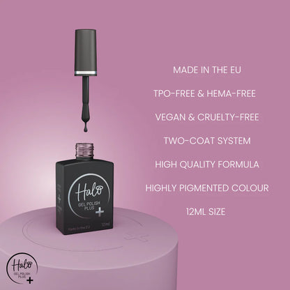 Halo Gel Polish Plus 12ml Non Wipe Top Coat