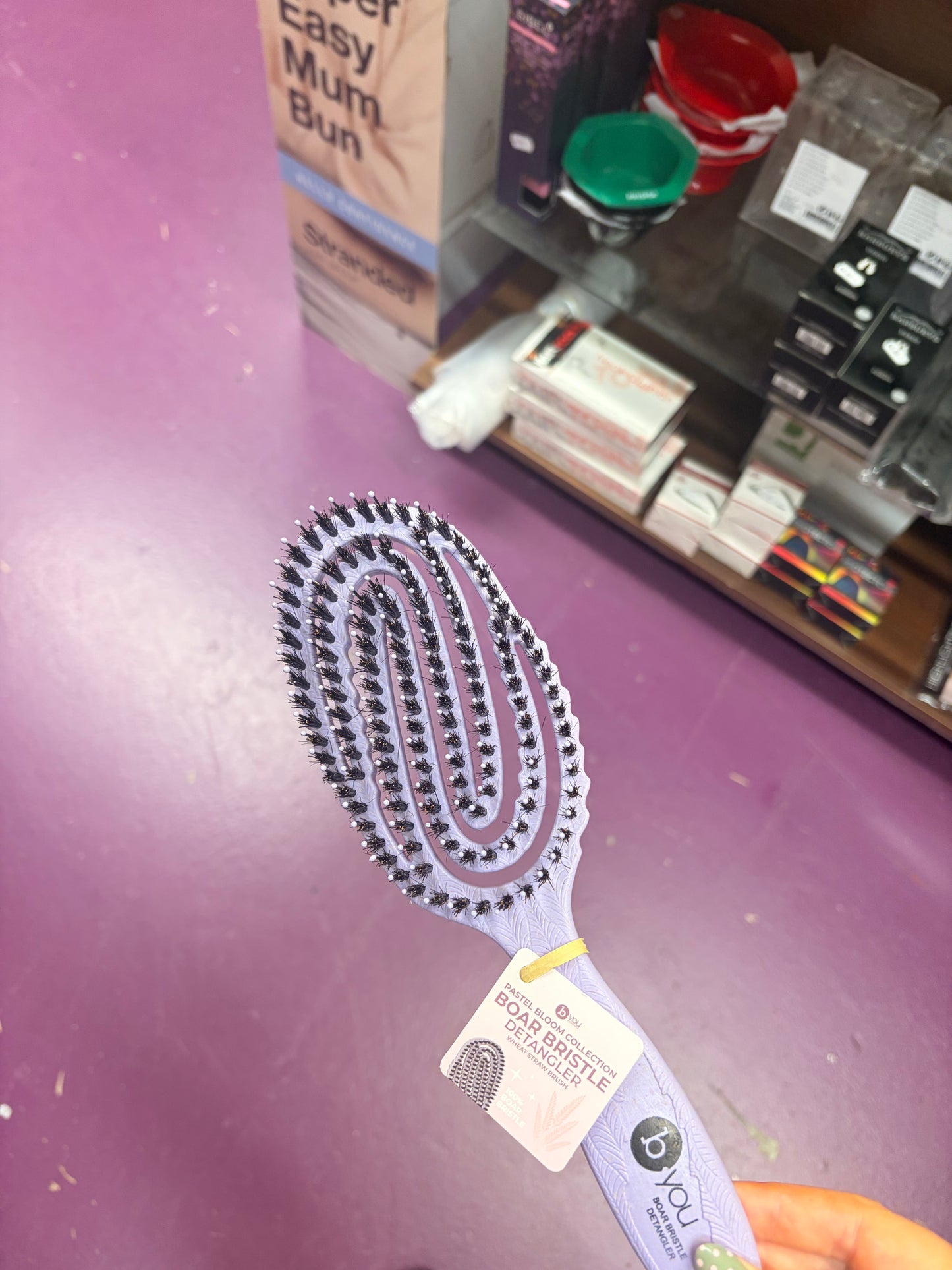 BYou Boar Bristle Detangling Brush