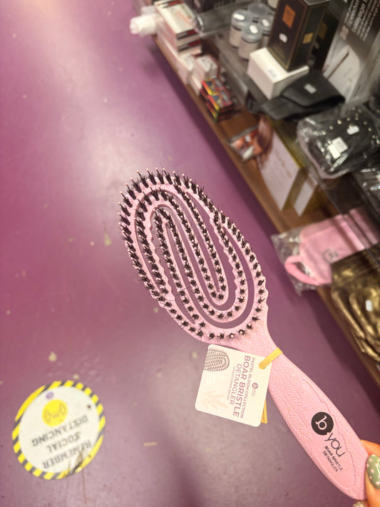 BYou Boar Bristle Detangling Brush