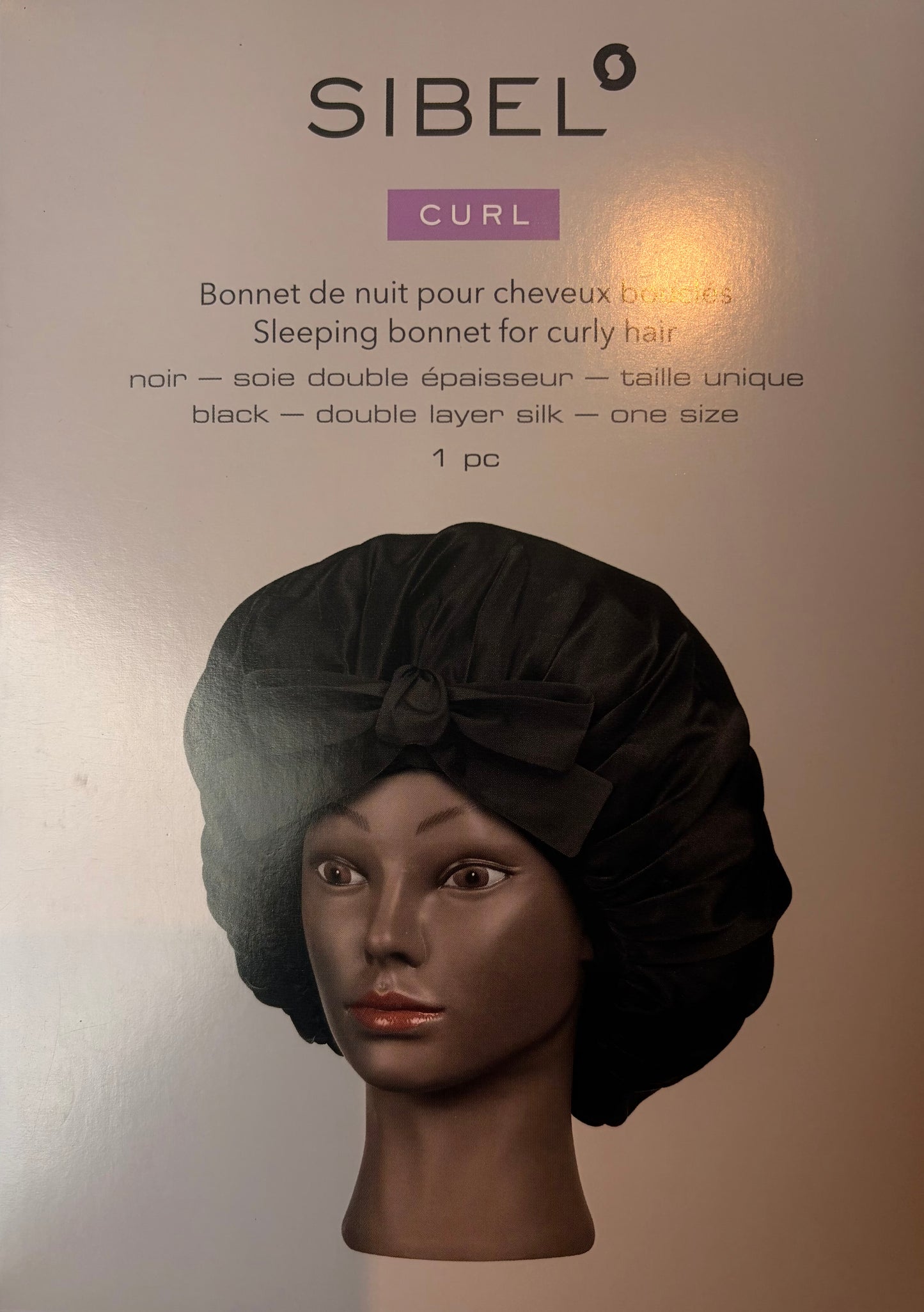 Sibel Curl Silk Bonnet