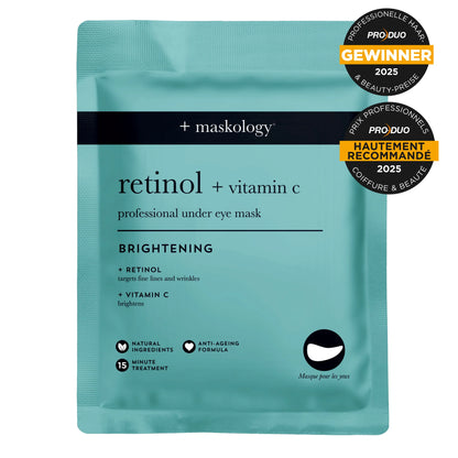 Maskology Retinol + Vitamin C Under Eye Mask