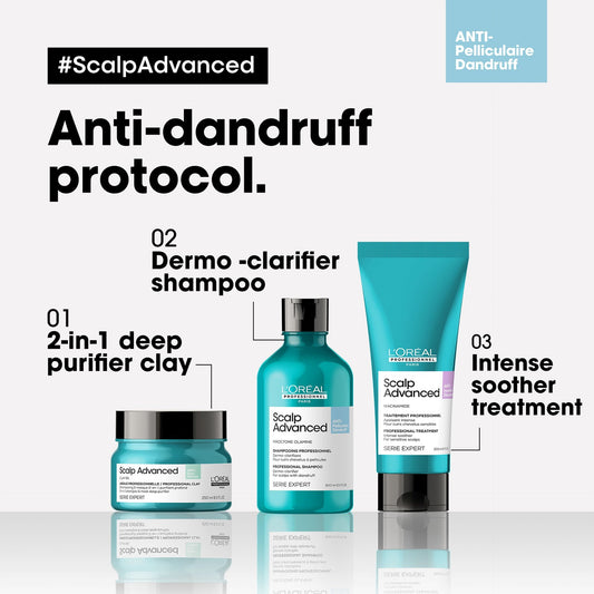 L'Oréal Professionnel Serié Expert Scalp Advanced Anti-Dandruff Dermo-Clarifier Shampoo 300ml