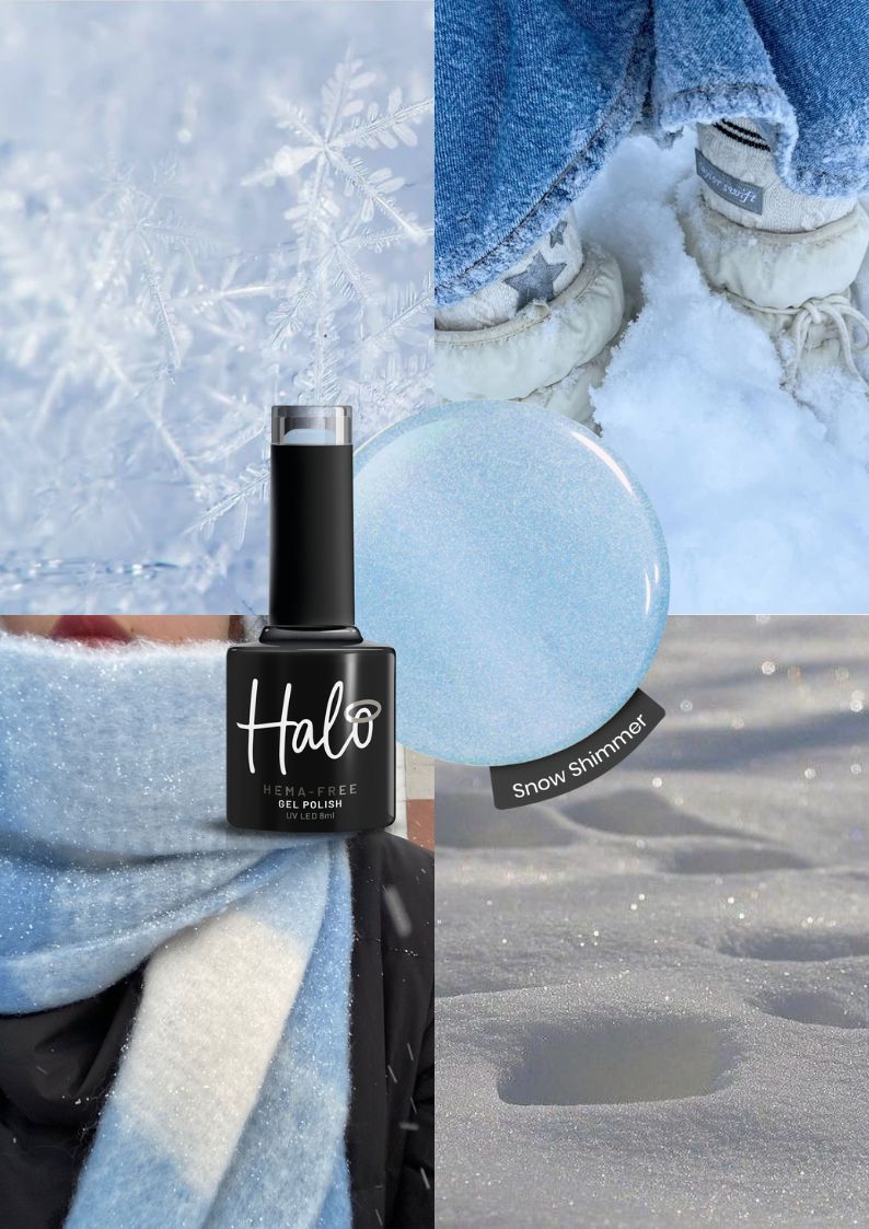 Halo Gel Snow Shimmer 8ml - Snow Angel