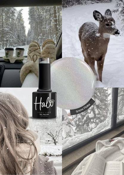 Halo Gel Snowflake 8ml - Snow Angel