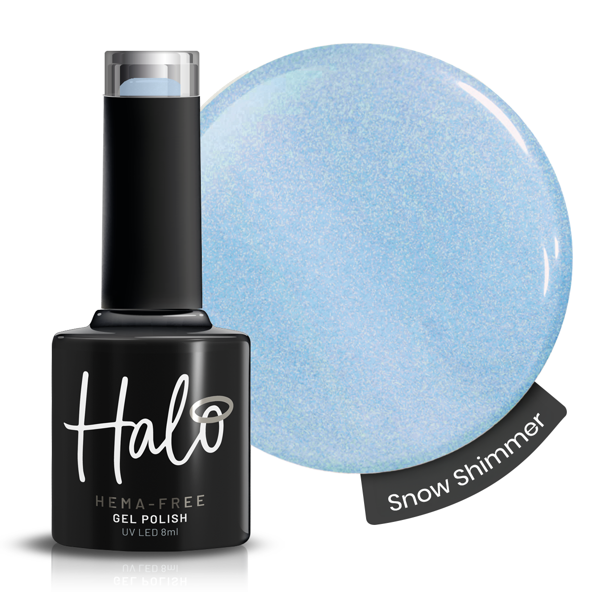 Halo Gel Snow Shimmer 8ml - Snow Angel