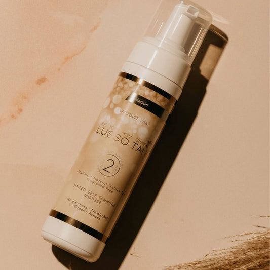 Lusso Tinted Self Tanning Mousse 200ml