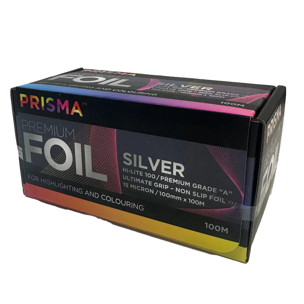 Prisma Silver Foil 15 Micron 100mm X 100m