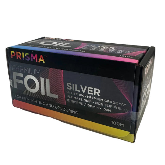 Prisma Silver Foil 15 Micron 100mm X 100m