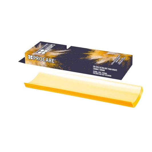 Procare Premium Gold U-Light Foam Wraps X 200 SHEETS